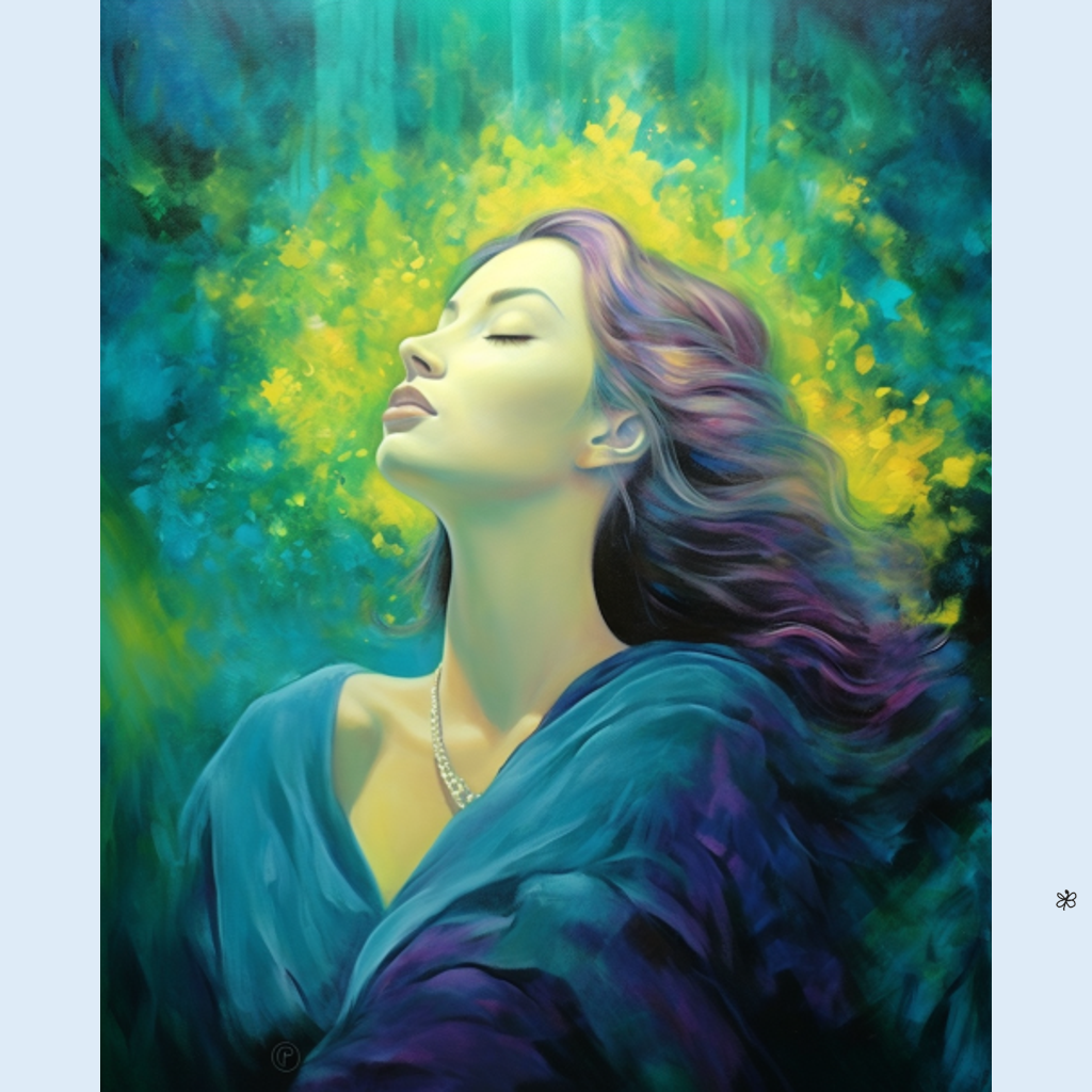 woman in green #10