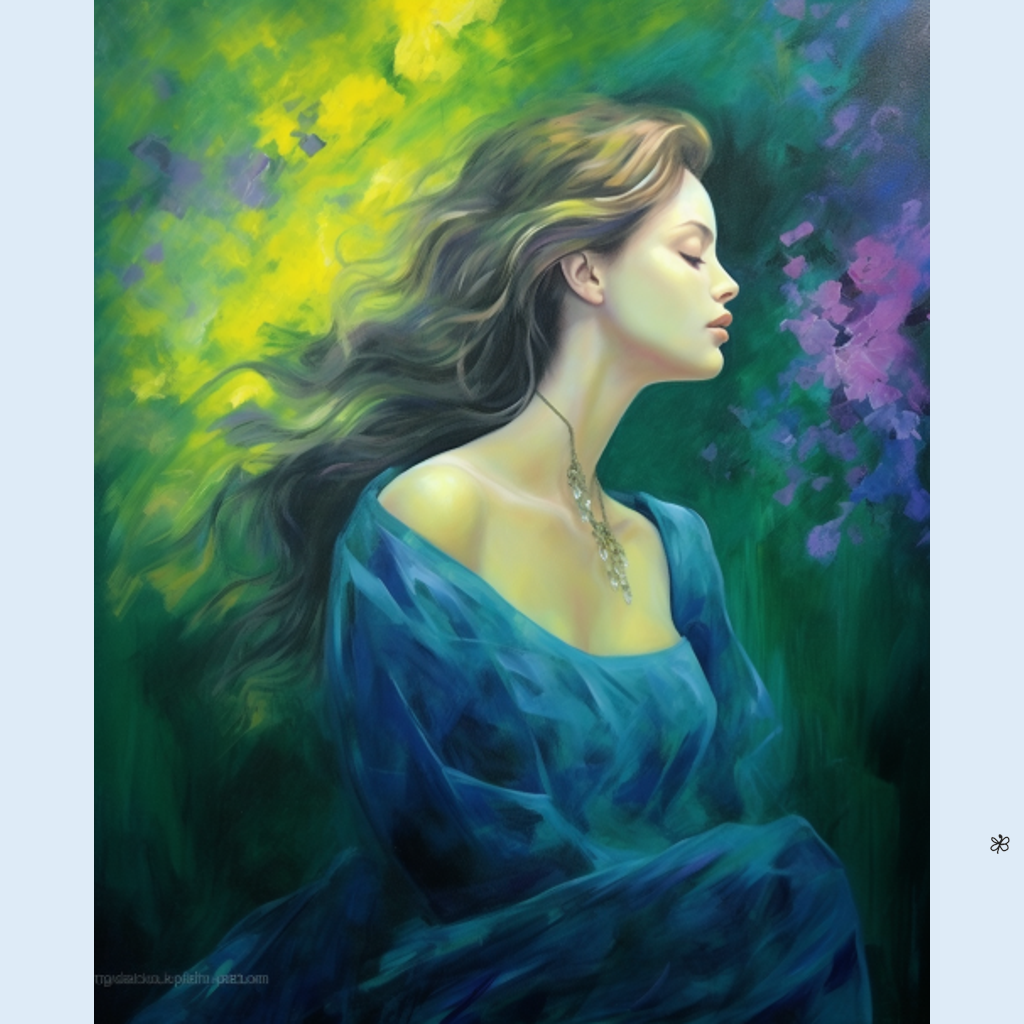 woman in green #9