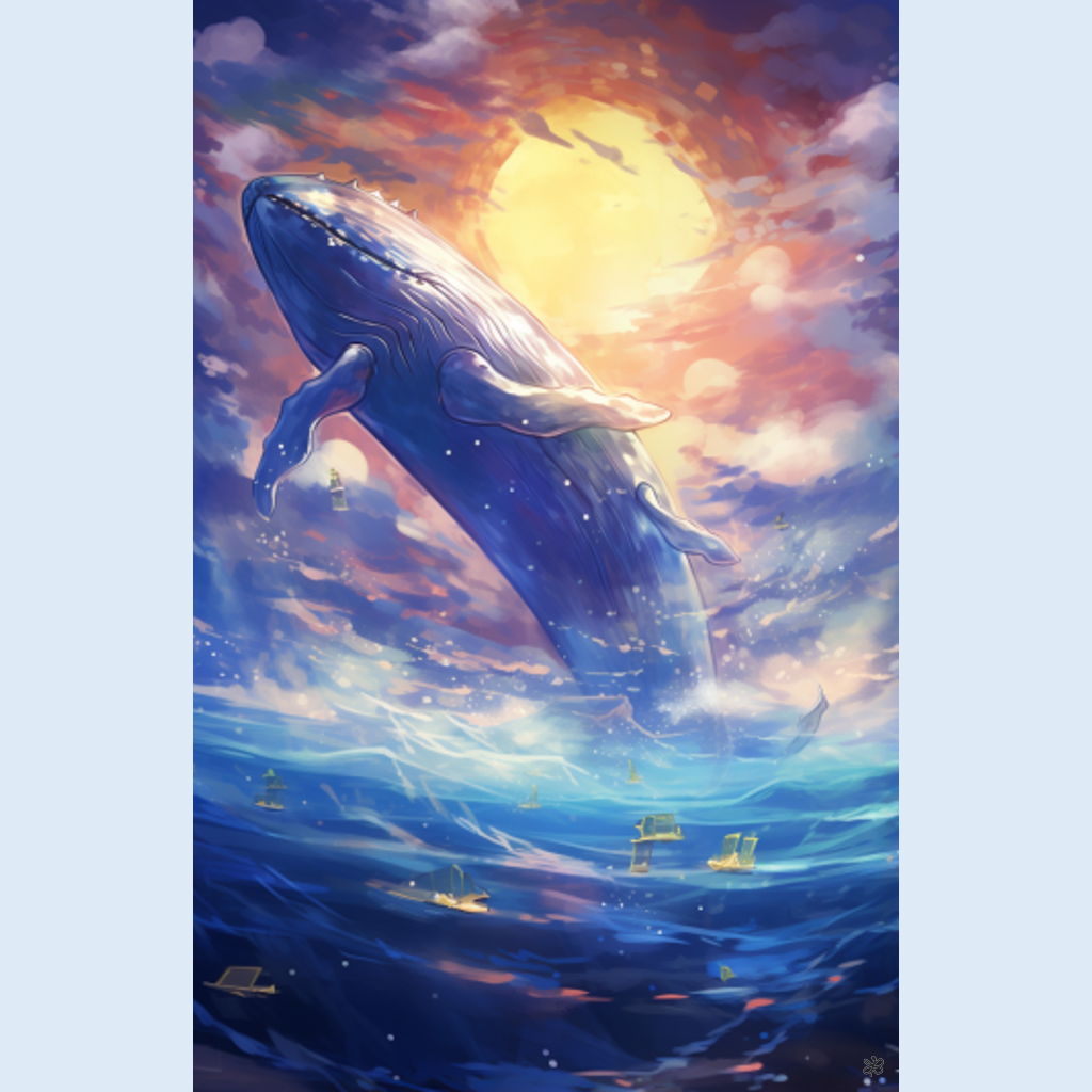 big whale flying #11