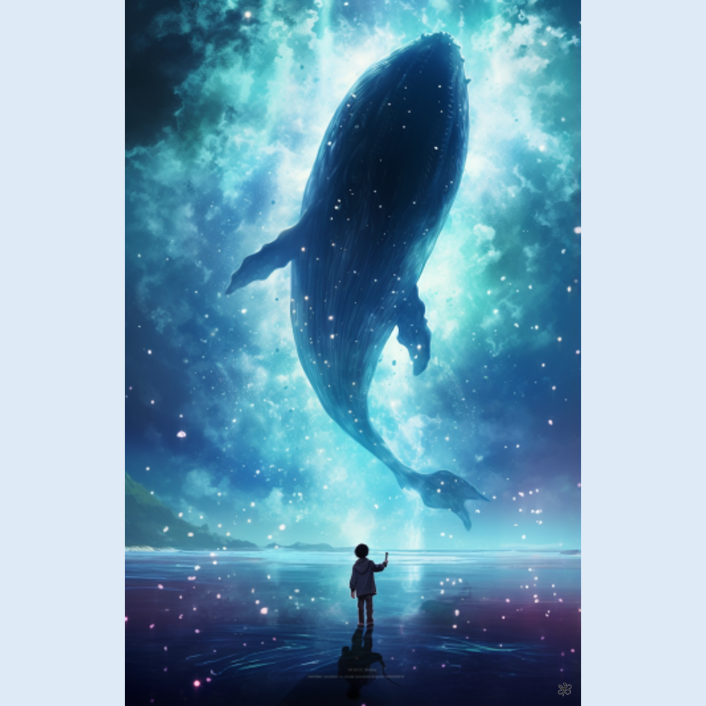 big whale flying #12
