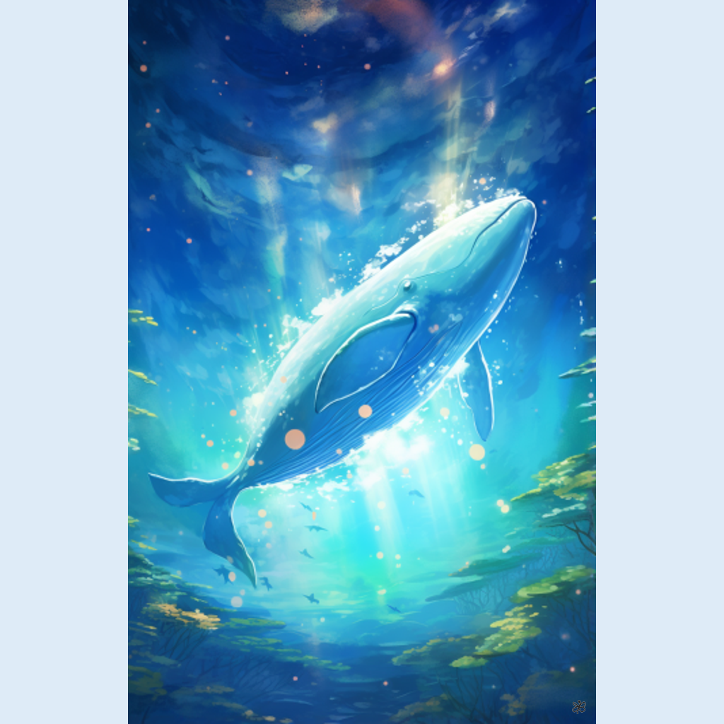 big whale flying #13