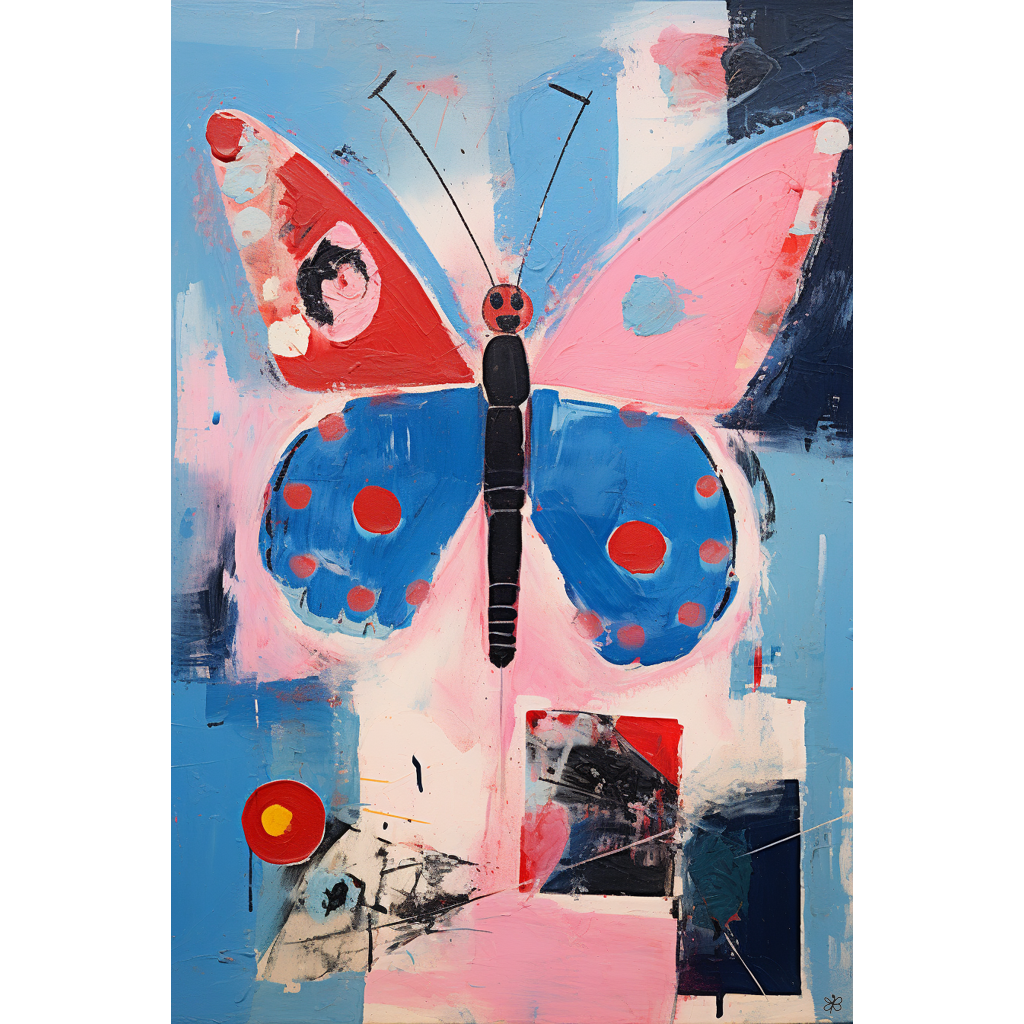 butterfly pink #10