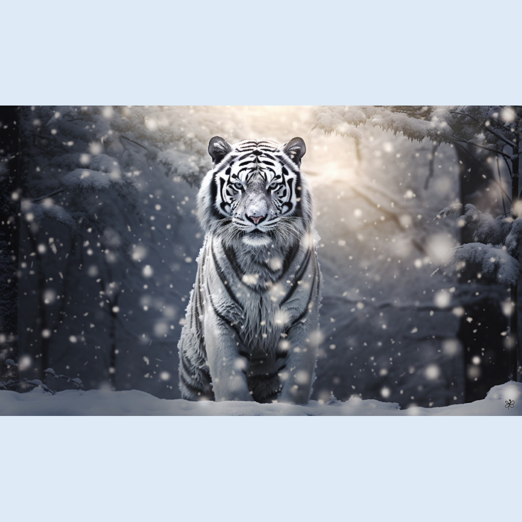 tiger standing #3