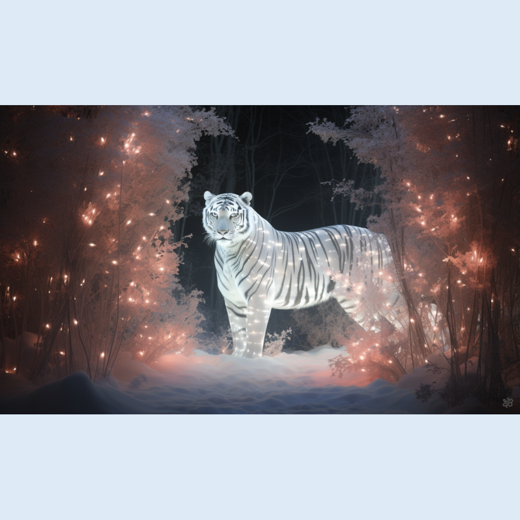 tiger standing #6