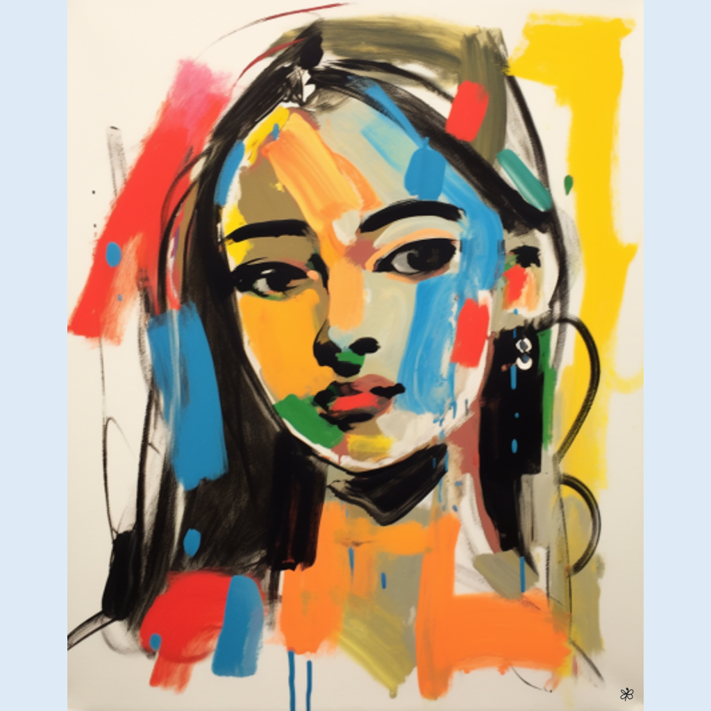 color girl #1
