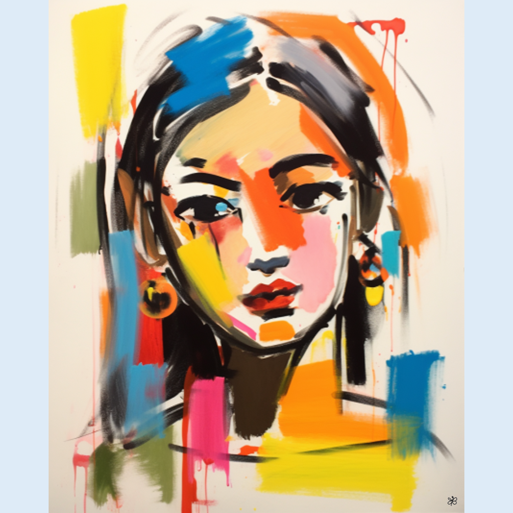 color girl #3
