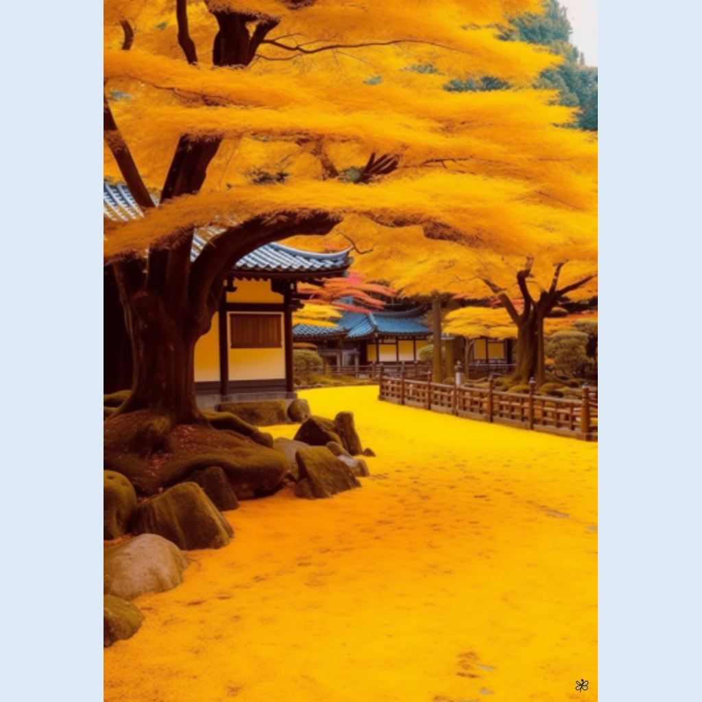 autumn temple #1