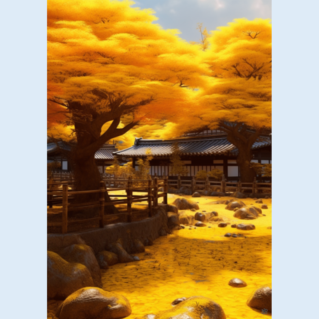 autumn temple #6