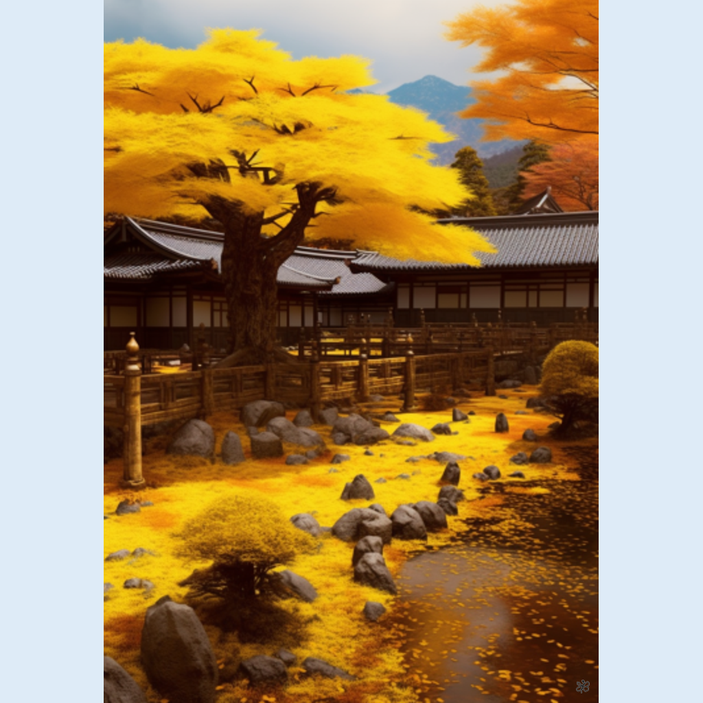 autumn temple #7