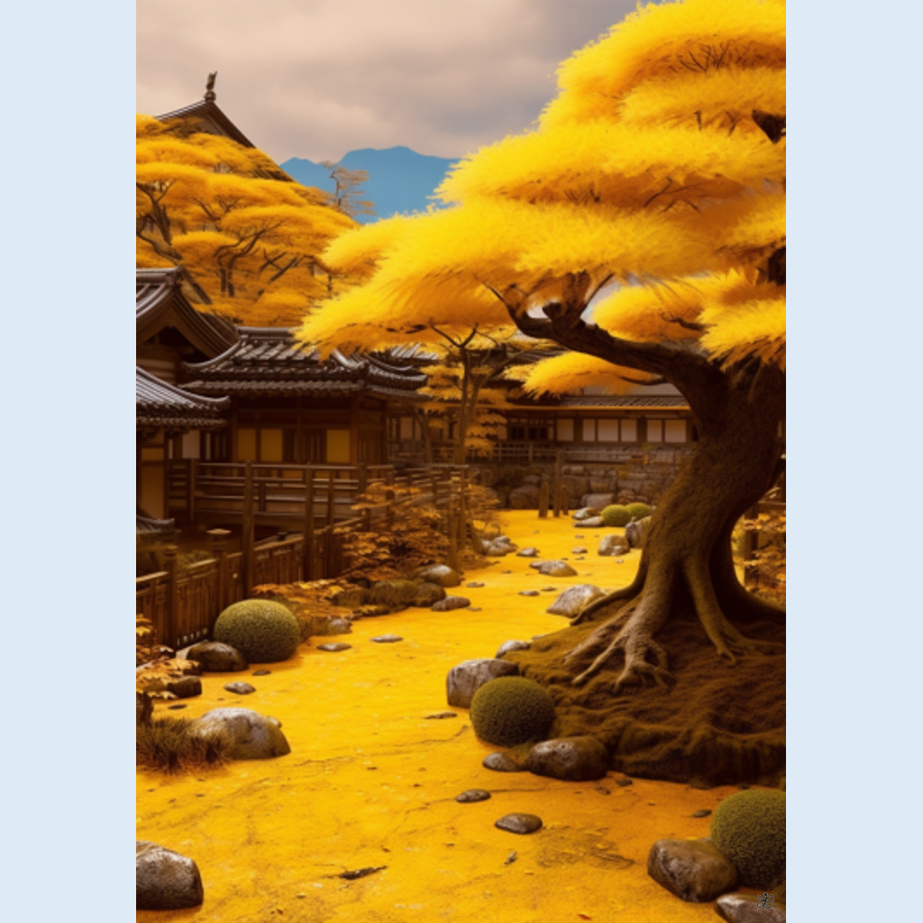 autumn temple #8
