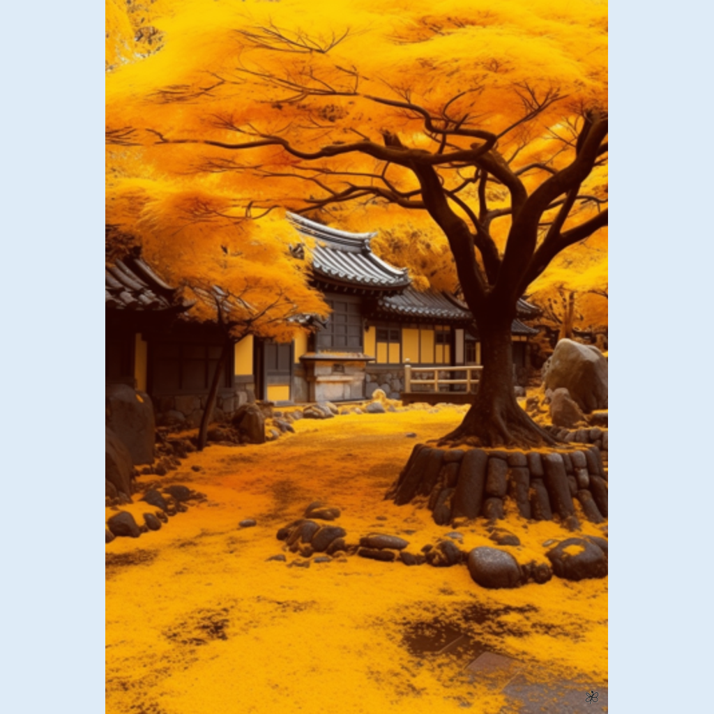 autumn temple #14