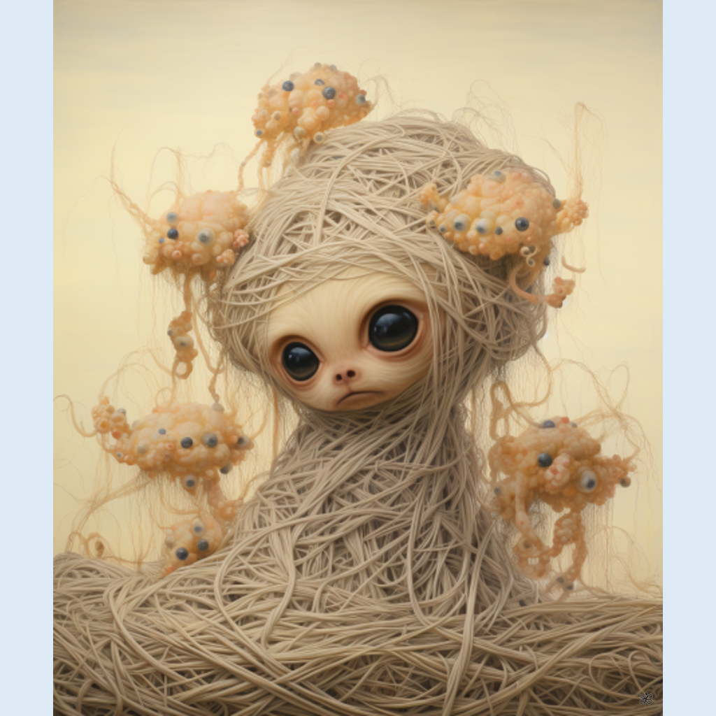 alien eyes &vines #11