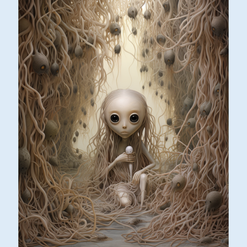 alien eyes &vines #12