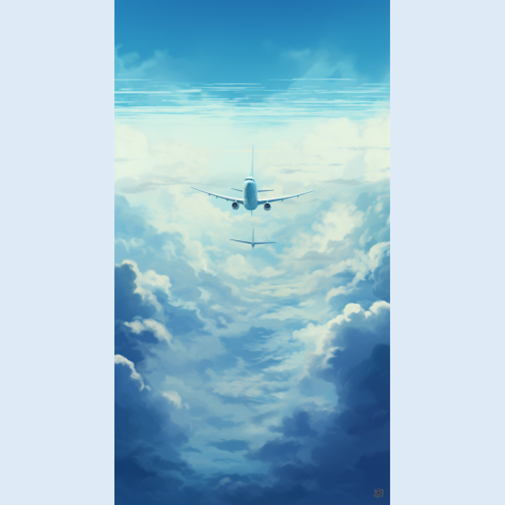 airplane flying #1