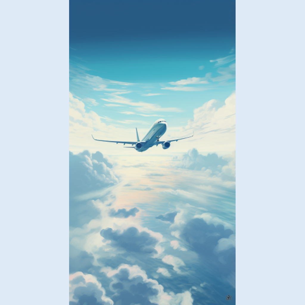 airplane flying #2
