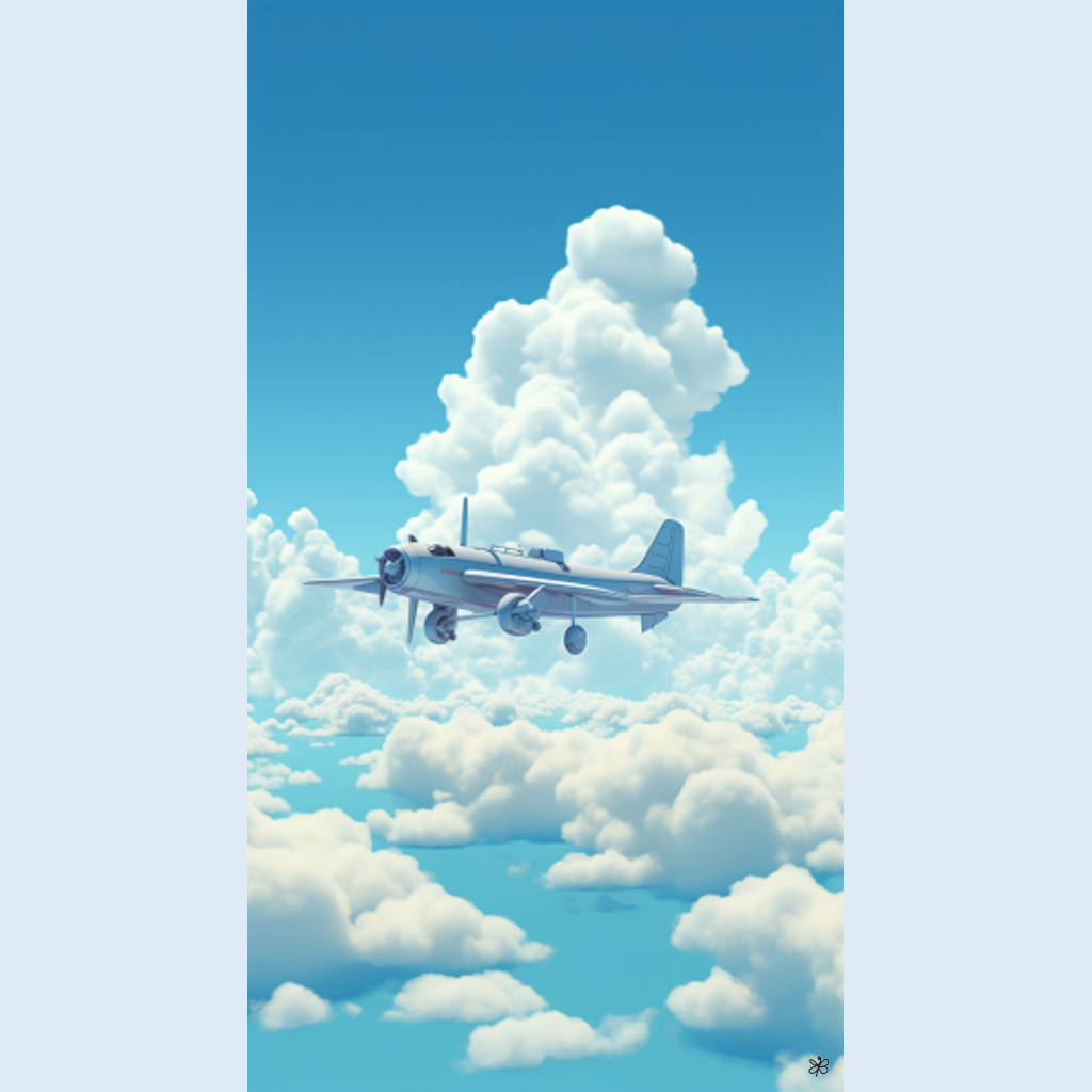 airplane flying #14