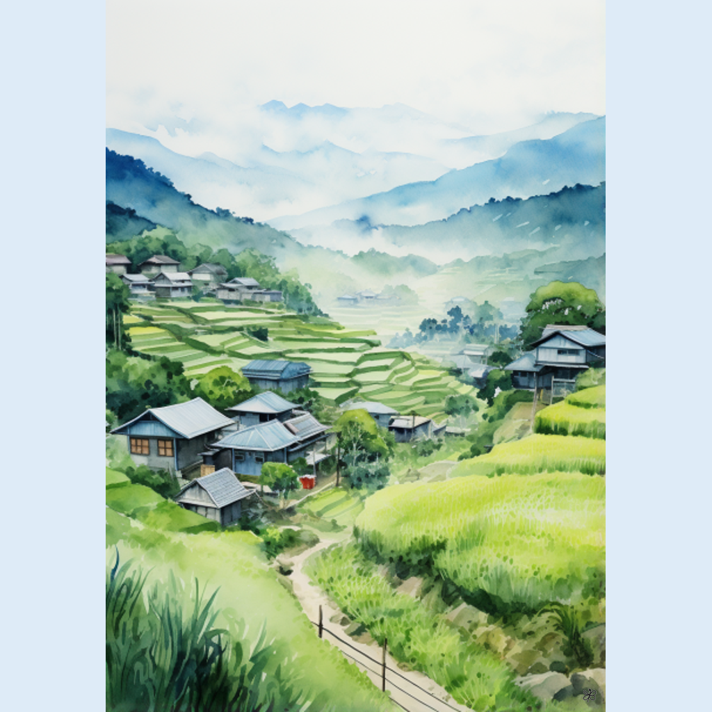 asian village #4
