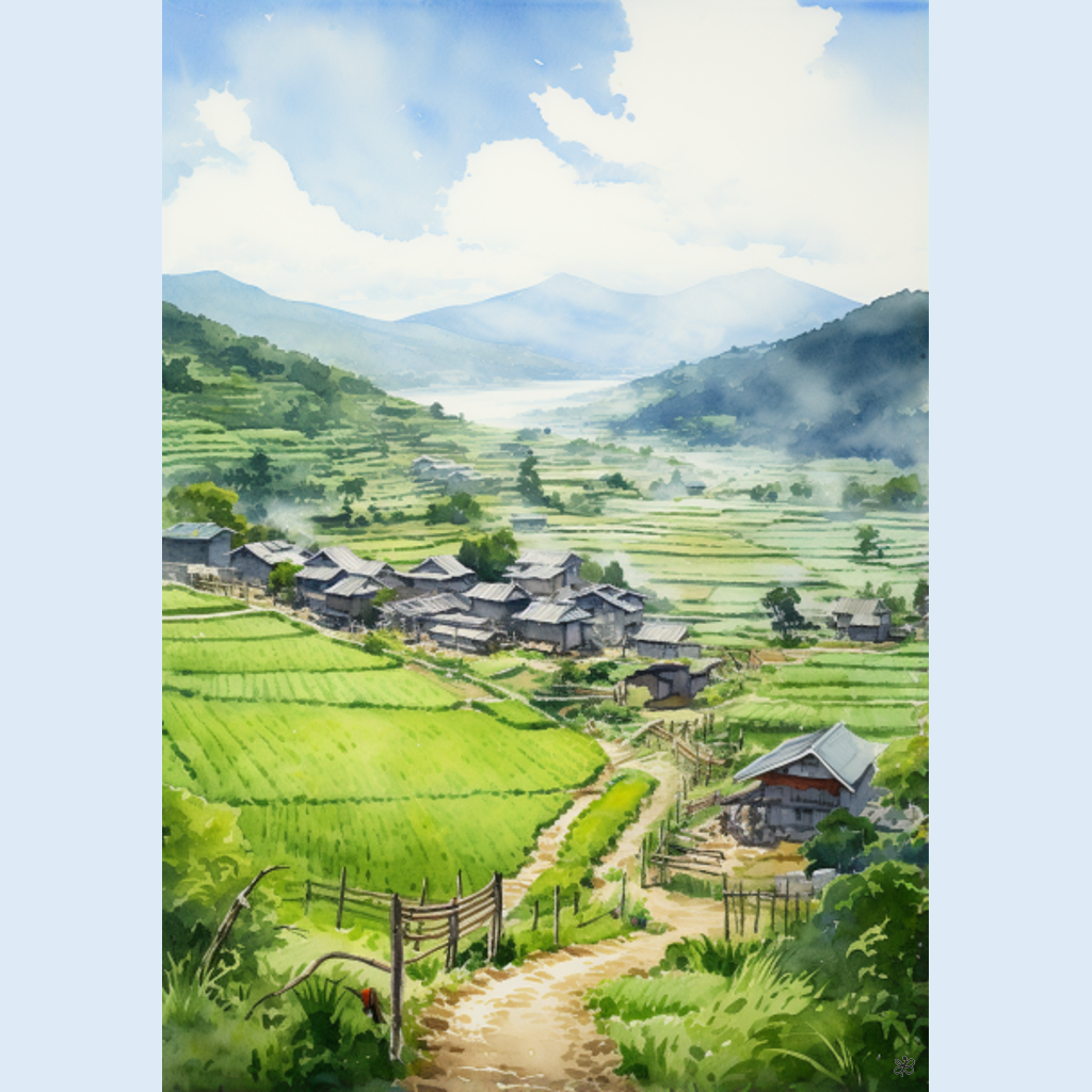 asian village #3