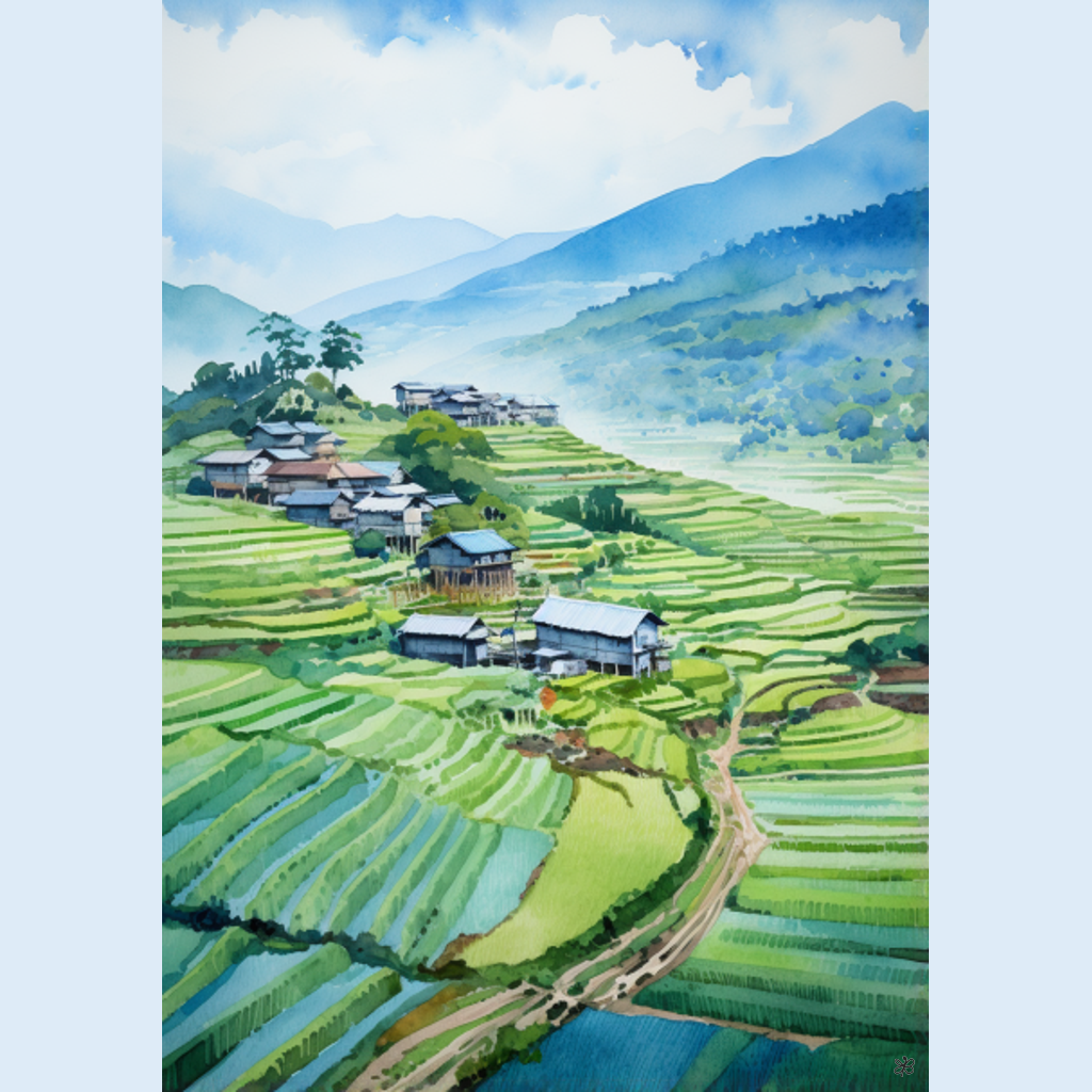 asian village #1
