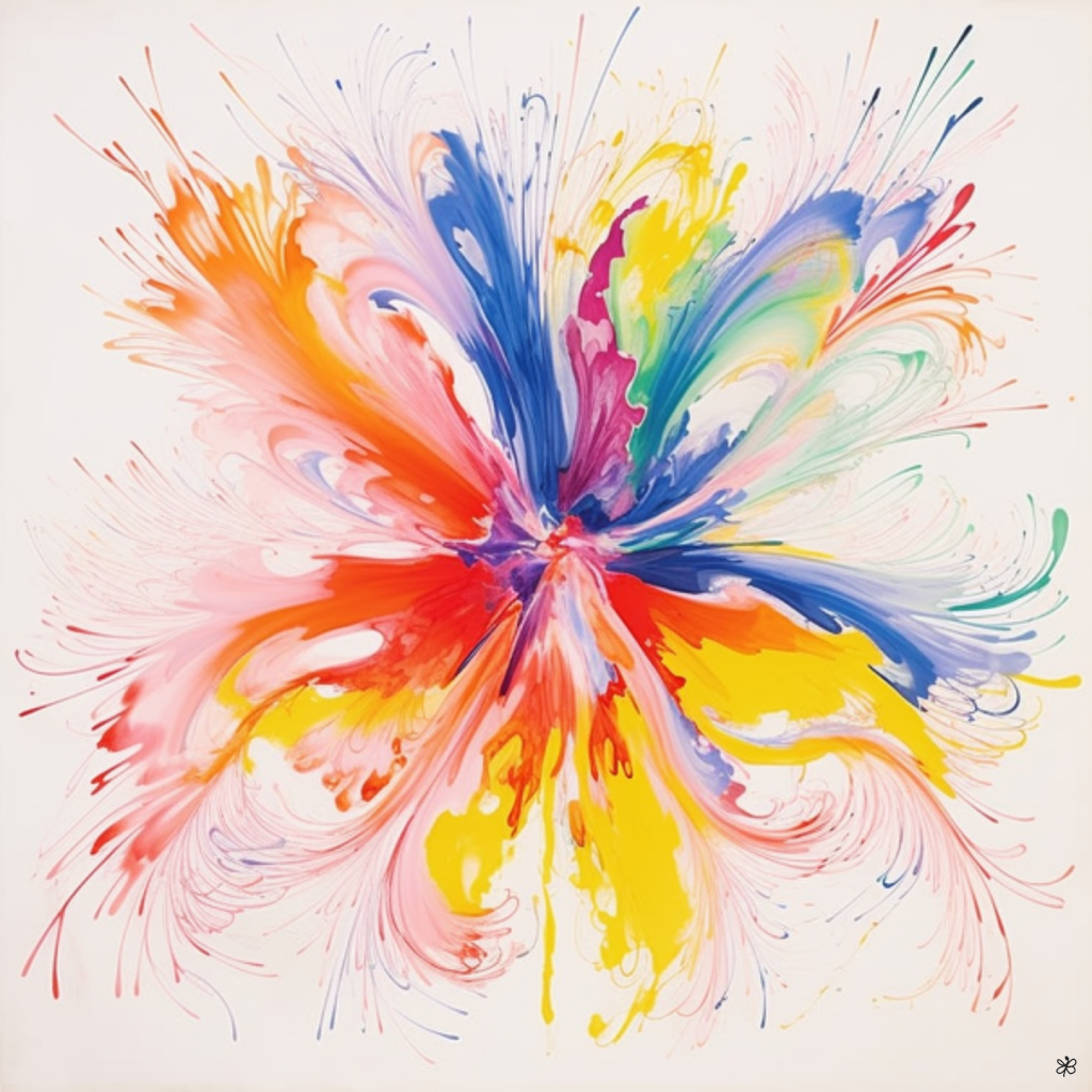 abstract flower #12