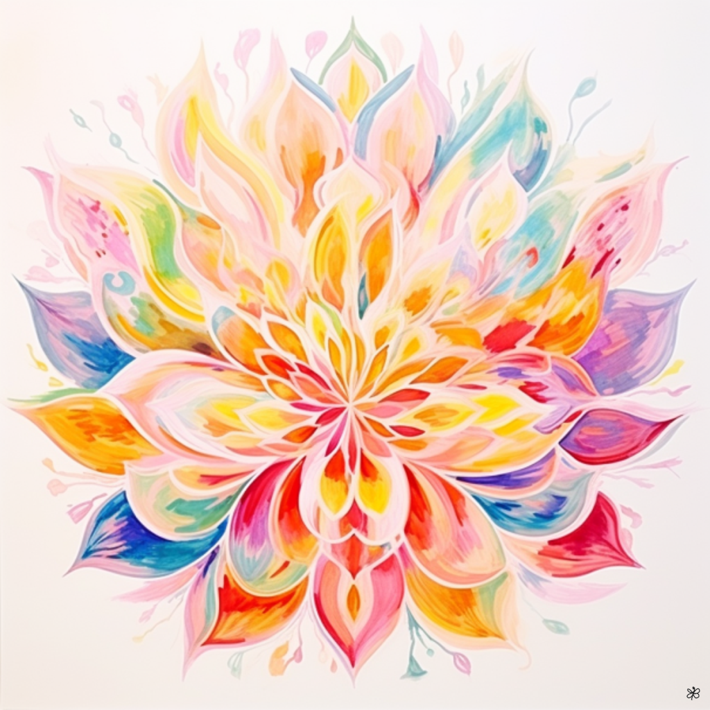 abstract flower #1
