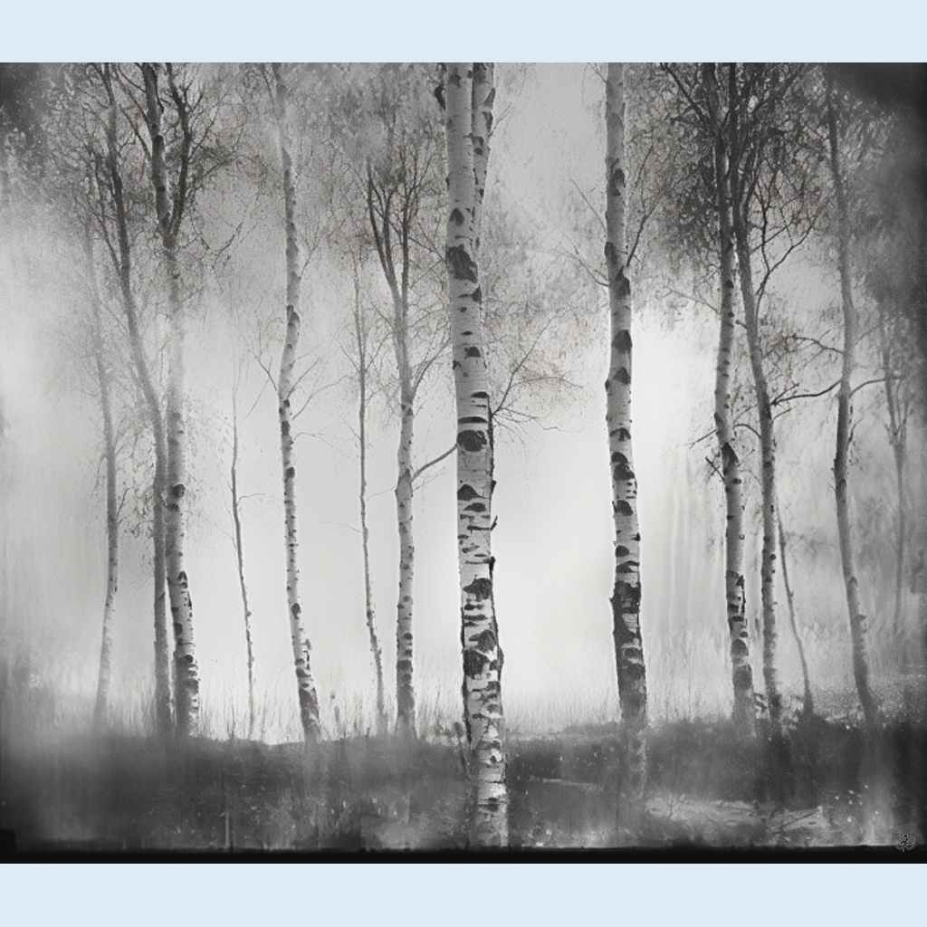 birch trees #14