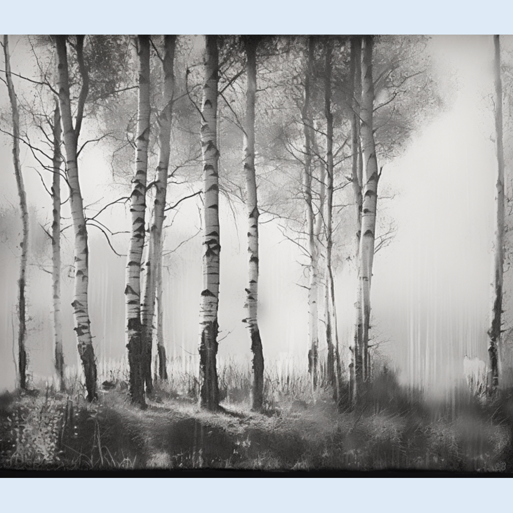 birch trees #13