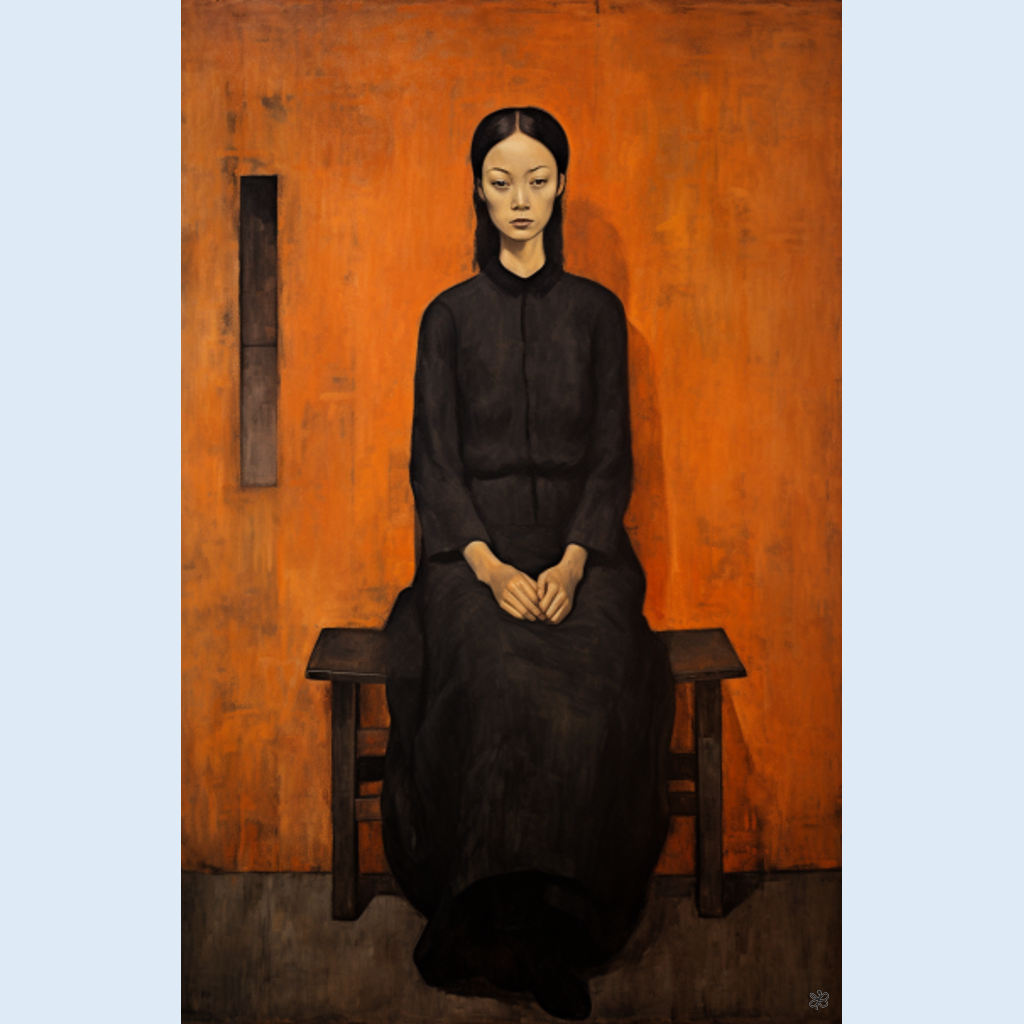 woman in black #8