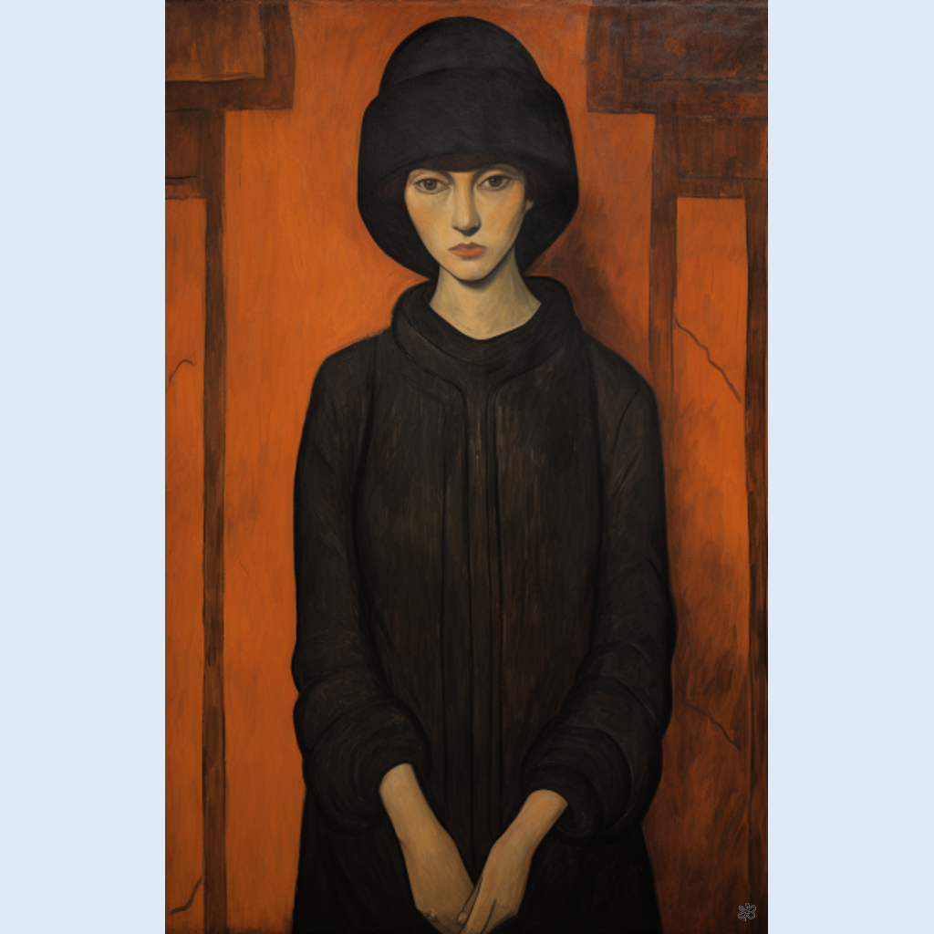 woman in black #15
