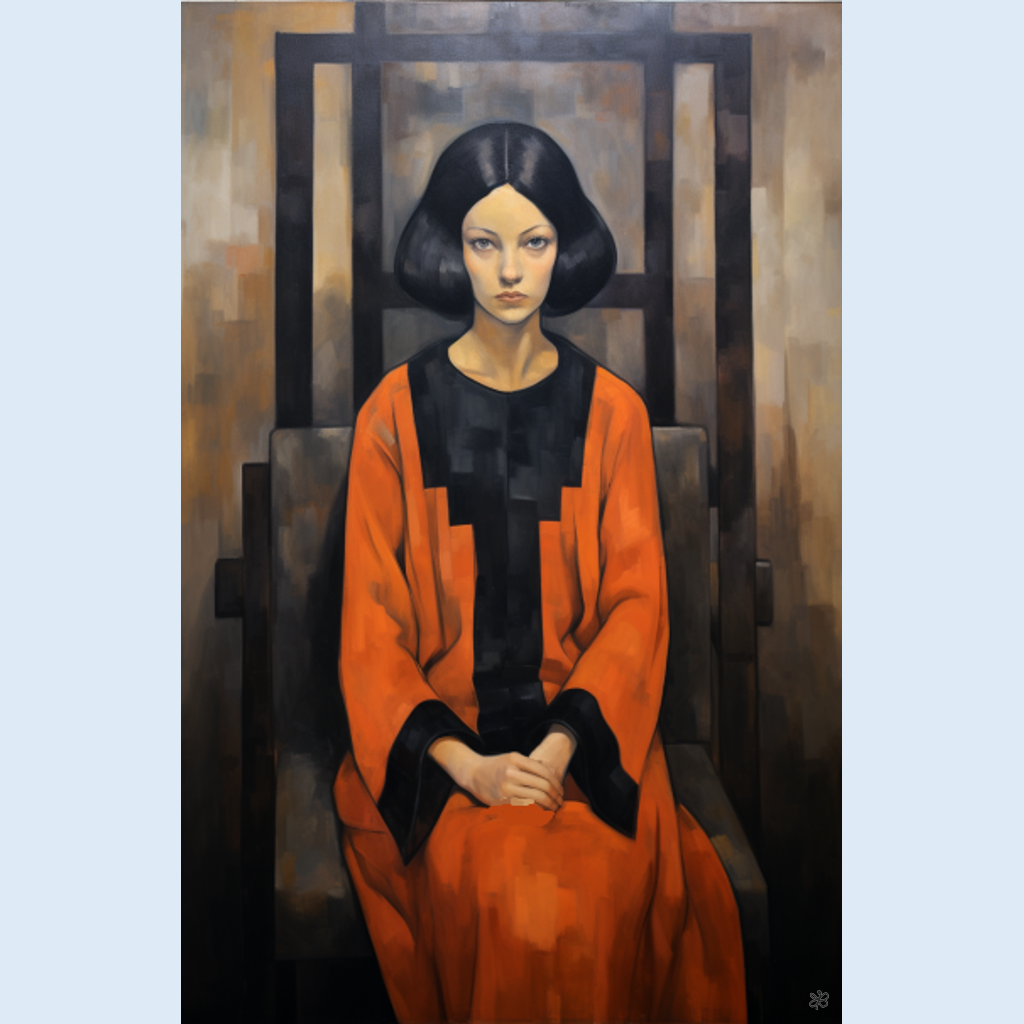 woman in black #14