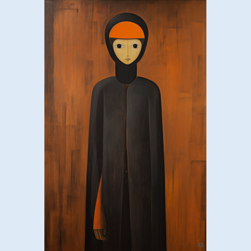 woman in black #2