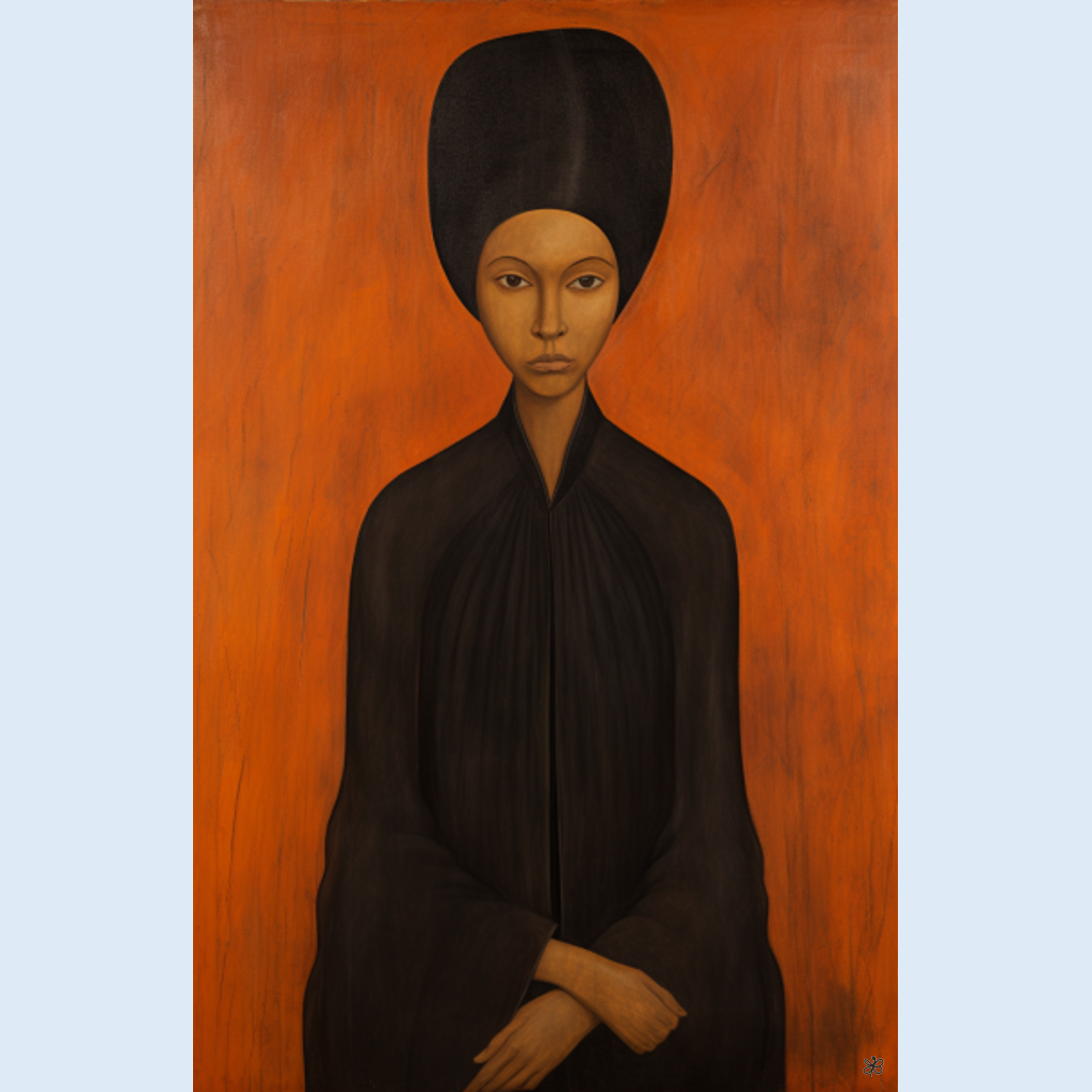 woman in black #5